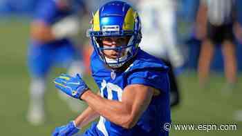 Rams' Kupp (hamstring) ruled out vs. Seahawks