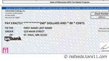 Minnesota Dept. of Revenue: Tax rebate checks from Montana company are legitimate
