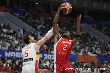 Canada bests Slovenia 100-89 for first-ever semifinal berth at FIBA World Cup