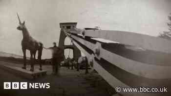 Bristol: Clifton Suspension Bridge captured on camera made out of beer can