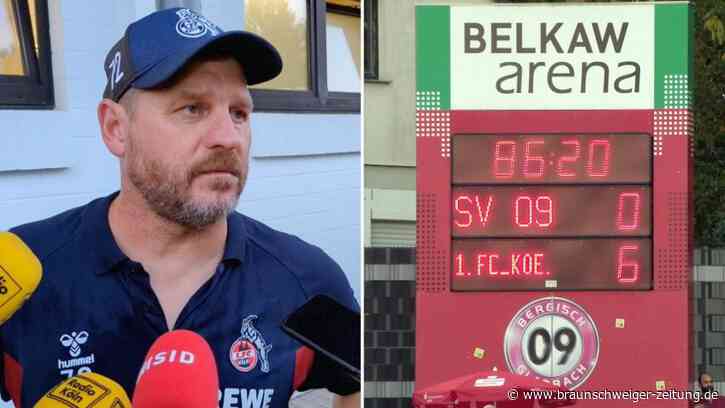 Trotz 6:0-Sieg: Baumgart hadert mit Testspielleistung