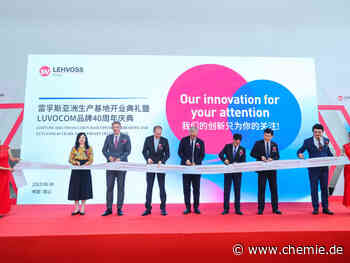 LEHVOSS: Deutliche Kapazitätserweiterung der Compound-Produktion und des Kunststoff-Technologiezentrums in China