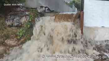 Griechenland: Schwere Probleme wegen Unwettern und Starkregen