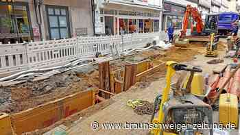 Wolfenbüttels Citybaustelle bahnt sich ihren Weg
