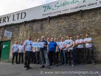 Joinery staff scale three peaks for Whitworth Men's Shed