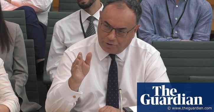 Bank of England governor expects ‘quite marked’ fall in UK inflation