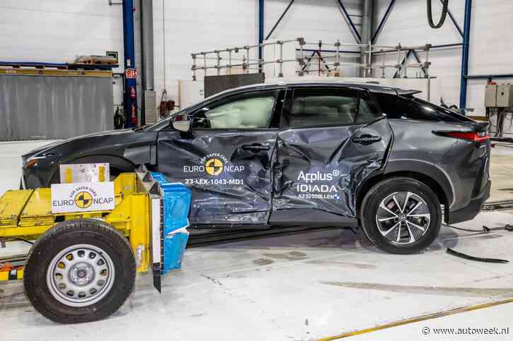 Lexus RZ professioneel en met succes aan gort gereden