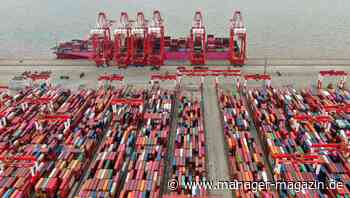 China: Exporte weiter rückläufig