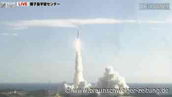 Japanische Mini-Sonde Richtung Mond gestartet