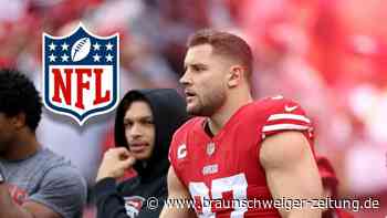 34 Millionen Dollar pro Jahr: NFL-Rekordvertrag für Nick Bosa