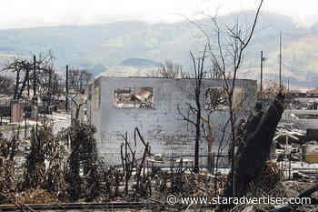 Hit to Hawaii economy from Maui fire pegged at $1.9 billion through 2024