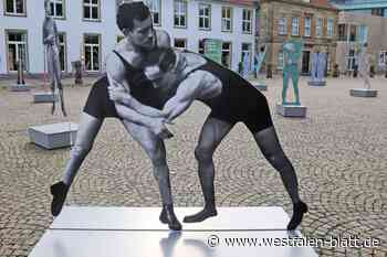 Wanderausstellung vor der Home-Deluxe-Arena würdigt jüdische Sportler