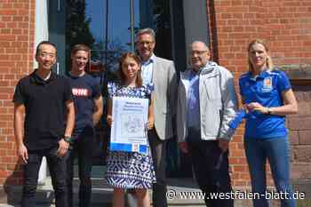 Sportlerehrung in Paderborn: Medaillenentwurf von Viktoria Maul gewinnt