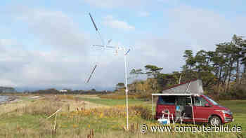 Tüftler arbeiten an neuem Mini-Windrad für unterwegs