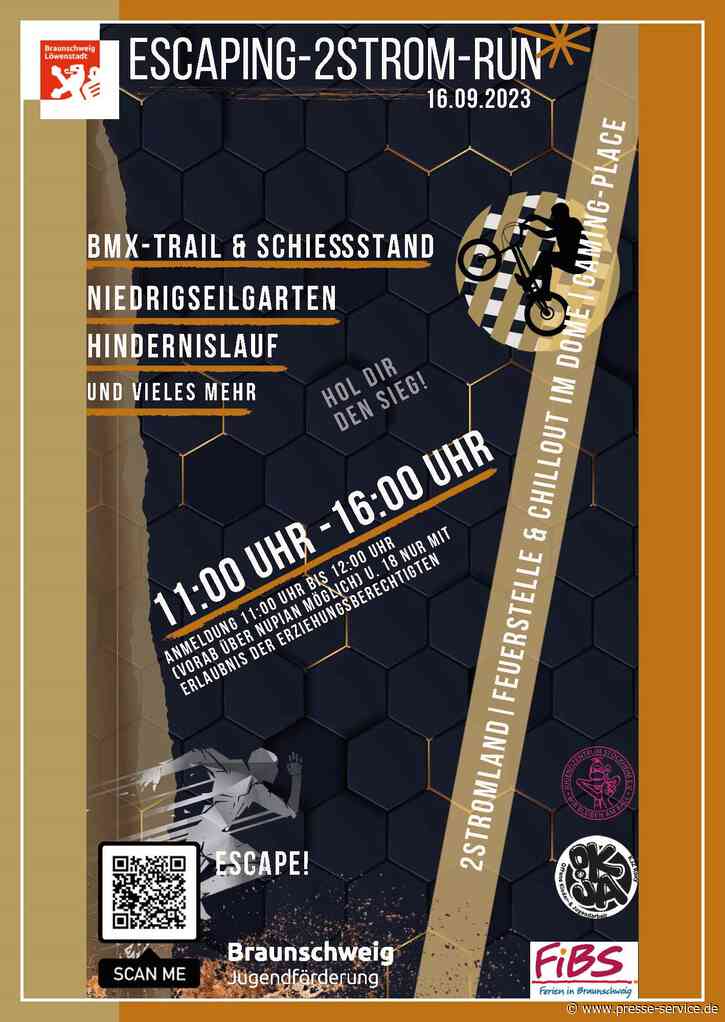 Action-Event „Escaping-2strom-RUN“ für Kinder und Jugendliche ab fünf Jahren