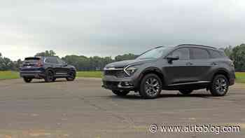 Honda CR-V vs Kia Sportage: Compact hybrid SUV comparison test