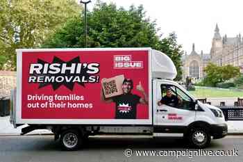 The7stars partners with The Big Issue to create 'Rishi’s Removals' van