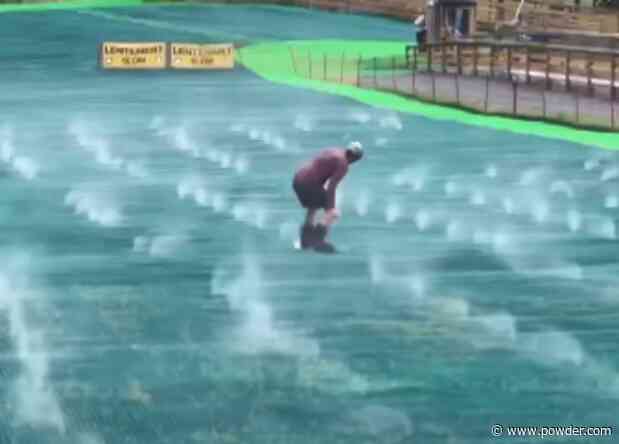 Kids Excitedly Ride Mont Tremblant's New Summer Ski Slope