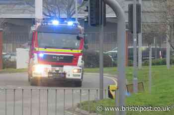 Huge fire in Avonmouth as rubbish bins burst into flames
