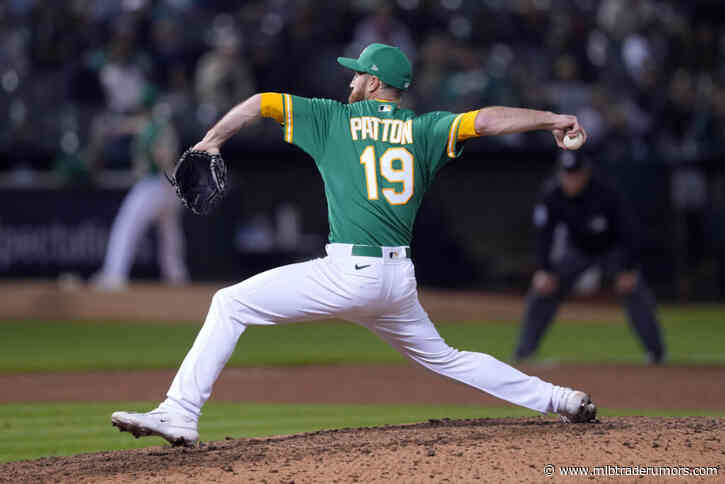 A’s Designate Spencer Patton For Assignment, Select Easton Lucas