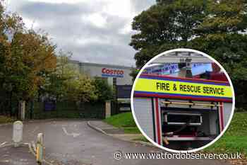 Why 'thick black smoke' rose above Costco Watford and A41