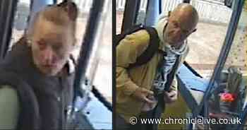 Police appeal to find two people following assaults on the X72 bus in Gateshead