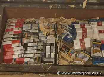 Illegal tobacco and vapes seized from shops in Wirral