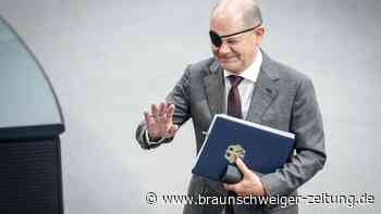 Ampelräuchermännchen von Olaf Scholz jetzt mit Augenklappe