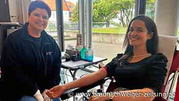 Jägermeister in Wolfenbüttel motiviert zur Blutspende