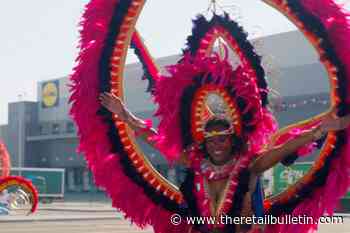 Show shopping carnival parade for Lidl’s largest warehouse