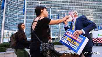 Ryanair: Klimaaktivistinnen werfen Chef eine Torte ins Gesicht