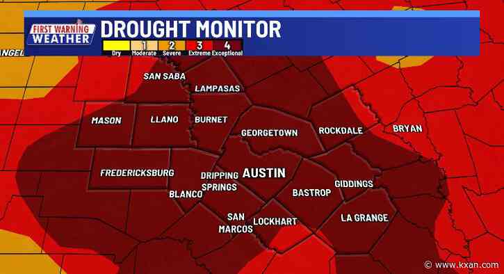 Central Texas drought 'top one or two driest'