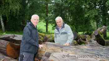 Bildhauer aus Unterwössen: Andreas Kuhnlein und seine „zerklüfteten“ Holzfiguren