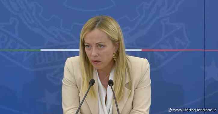 Meloni: “Parole di Salvini e Tajani su Gentiloni? Sarei contenta se il commissario avesse un occhio in più per l’Italia”