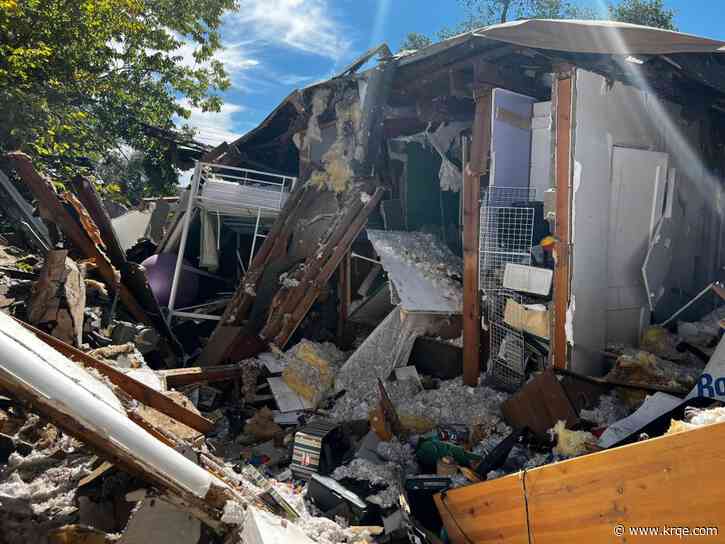 AFR crews respond to home explosion in Nob Hill