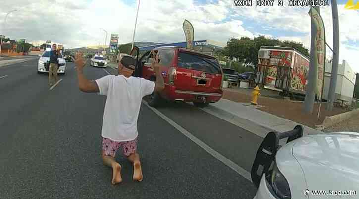 VIDEO: Family rushing to save dog's life held at gunpoint by police