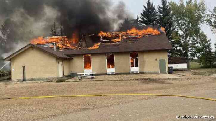 Man arrested, charged in connection with Coronation, Alta., church fire