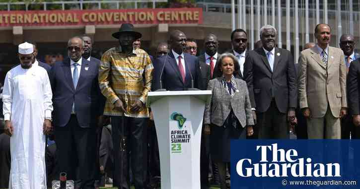 African leaders call for debt relief to help tackle climate crisis