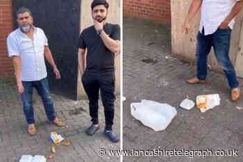 Customers slammed for littering in Blackburn car park