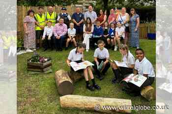 Wirral school's 'little haven' restored after vandalism