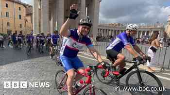 Cross-Europe cyclists' bikes get lost in British Airways transit