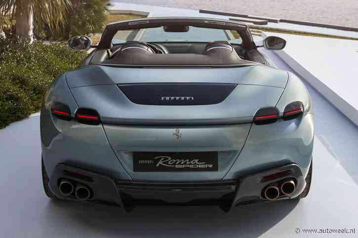 Ferrari Roma Spider bijna €10.000 minder duur dan eerder gemeld