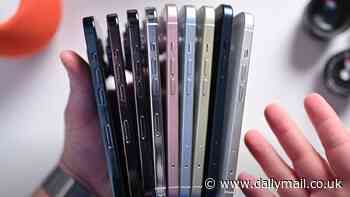 iPhone 15 dummy models leak online - and they suggest Apple is launching the flagship smartphone in NINE stunning colours