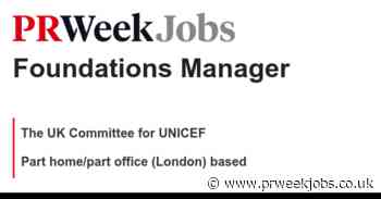 The UK Committee for UNICEF: Foundations Manager