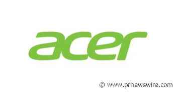 Acer Announces August Consolidated Revenues at NT$21.69 Billion, Growing 7.1% Year-on-year, 22.4% Month-on-month