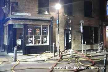 Spitalfields flat which damaged shop under investigation