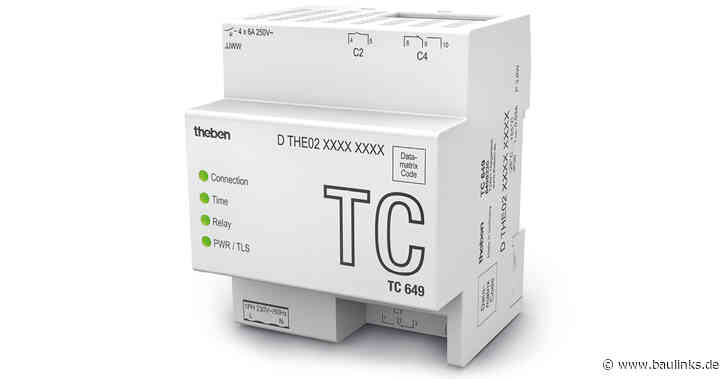 Theben: Energiespar-Steuerbox für Filialbetriebe