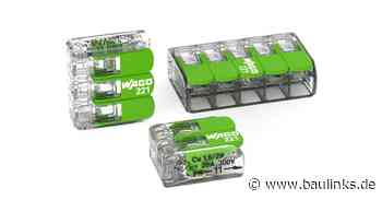 Erste nachhaltige Verbindungsklemme mit grünen Hebeln von Wago