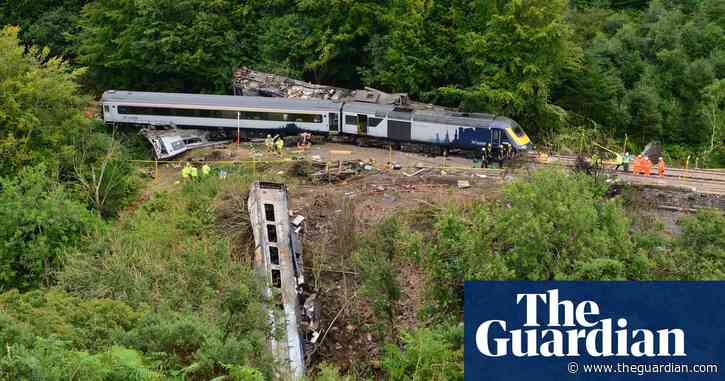 Network Rail fined £6.7m over fatal Stonehaven crash