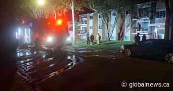 1 person found dead following an Edmonton apartment fire